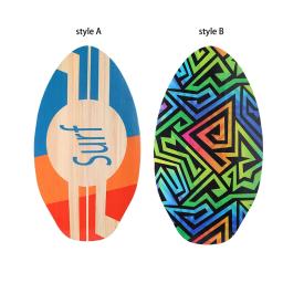 Skimboard pequeno para crianças, esportes aquáticos do verão, boa fricção, 30" - Image 3