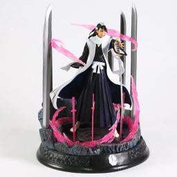 Kuchiki Byakuya Figura Anime, Excelente Modelo, Presente Toy, Colecionáveis, Estátua Decorações - Image 1