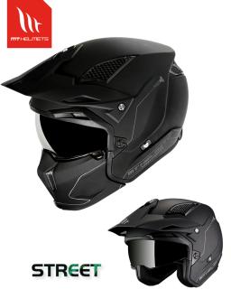 Capacete Retro MT, Meia Face Desmontável, Combinação Meia Capacete, Quatro Estações, Verão - Image 4
