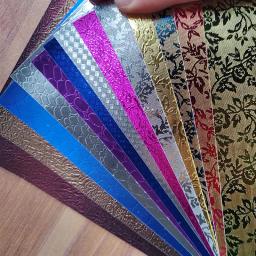 Pacote de 50 folhas de papel com holograma brilhante de 1 lado com padrão sortido para scrapbooking, diário de arte artesanal, suporte shikishi - Image 4