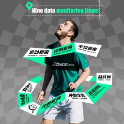 Colete de treinamento de futebol gps, monitoramento de dados de movimento, rastreamento de desempenho, colete de posicionamento vestível, equipamento de treinamento de controle por aplicativo - Image 2