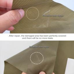 Tent Tarp Patch Toldo Buraco Scratch Repair Acessórios, Auto-adesivo, Transparente, impermeável, TPU, Anel de Natação - Image 4