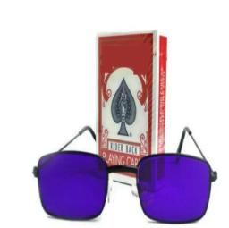 Marca especial e baralho cartas marcadas, adereços mágicos, Decks mágico, previsão perspectiva profecia, óculos de sol leitor, Red Bycicle Cards - Image 2