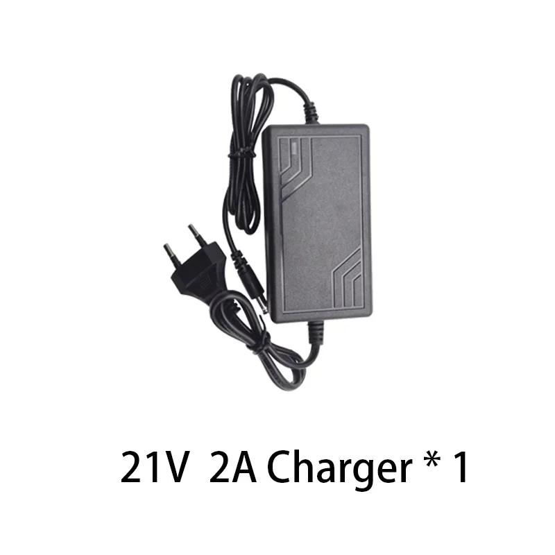 Bateria de lítio com alta corrente e alta descarga, 10500mAh, 21V, 18650 Especificações Carregador, Bateria - Image 1