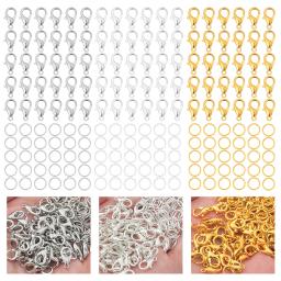 Fecho de lagosta Abrir Jump Anéis para Fazer Jóias, Pulseira e Colar Conectores, Kit DIY, 100 a 700Pcs por Conjunto - Image 2