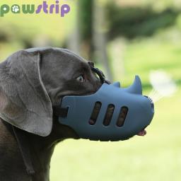 Soft Silicone Pet Boca Máscara, focinho do cão, respirável, parar de latir, morder, mastigar, cão Suprimentos, pequeno, médio Cães - Image 1