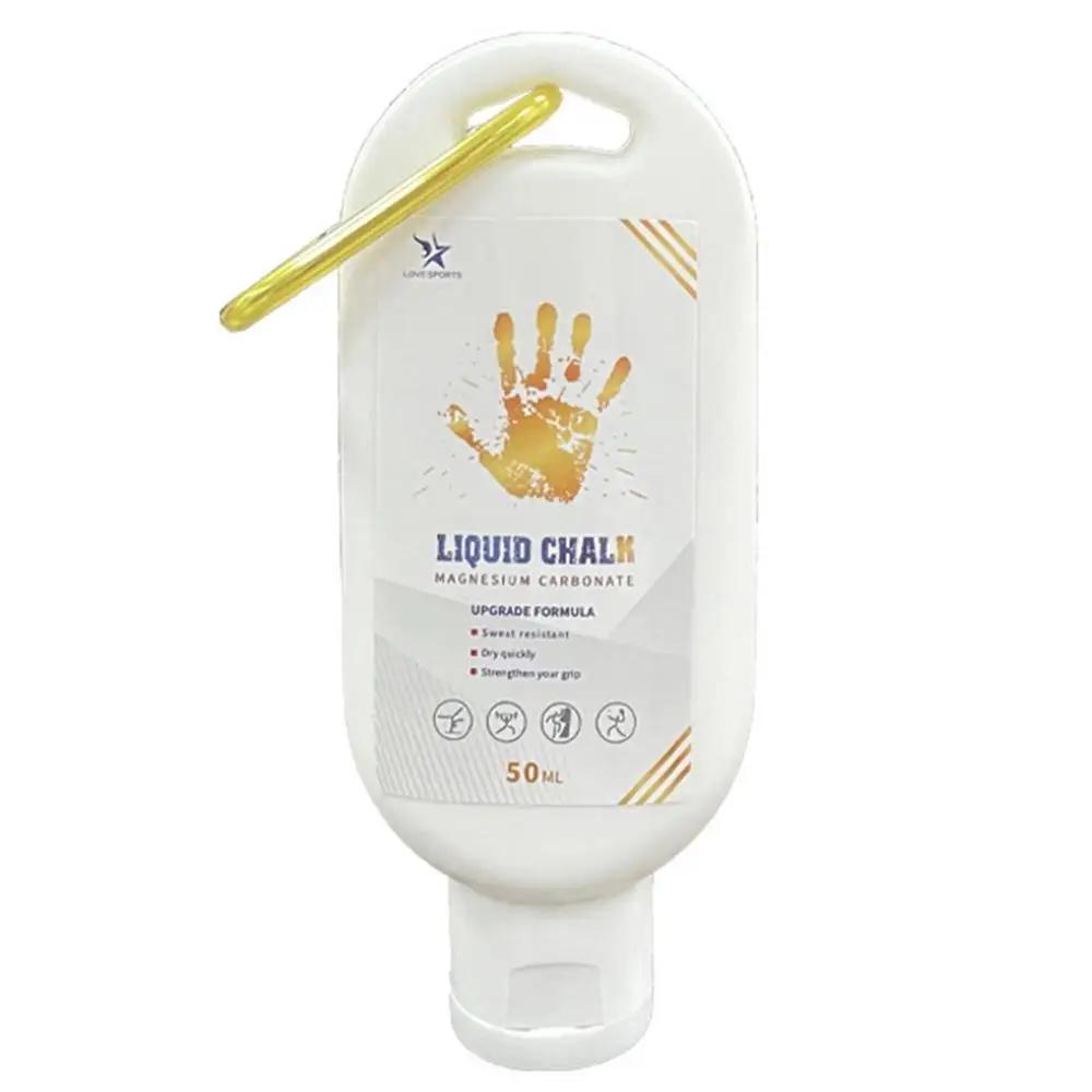 100/200ml giz líquido esportes pó de magnésio fitness levantamento de peso anti deslizamento creme aperto levantamento de peso escalada ginásio esportes - Image 1