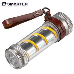 Lanterna de acampamento de bronze regulável, COB Outdoor Tent Lights, tocha impermeável, carregamento tipo c, lâmpada de emergência para caminhadas de pesca - Image 5