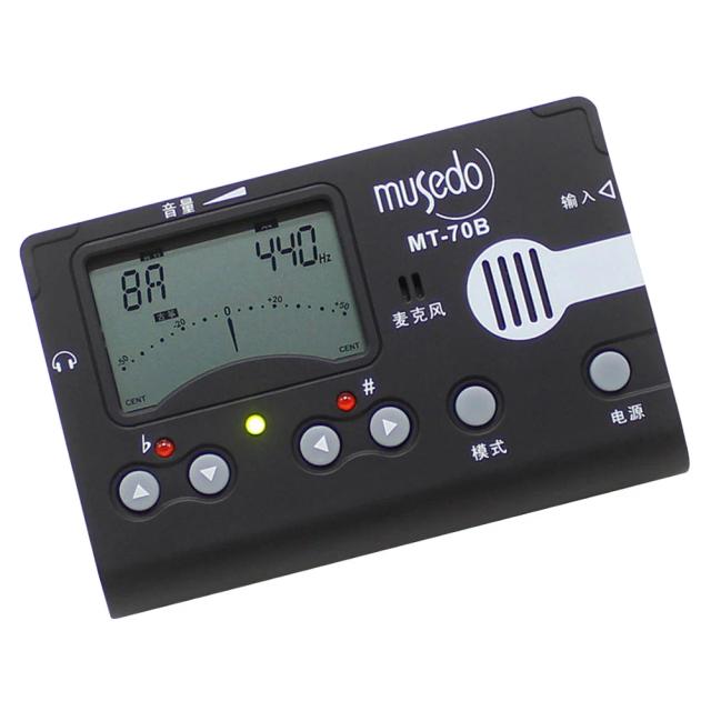Afinador digital de guzheng com metrônomo e gerador de tom para guitarra, violino, ukulele e baixo