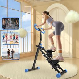 Nova versão dobrável compacta máquina alpinadora vertical para exercícios de ginástica em casa, novo cardio stepper escada stepper treino de corpo inteiro - Image 4