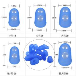 3/5/15 pçs dedais de silicone multifuncionais escavados respirável manga protetora do dedo diy artesanato acessórios de costura - Image 6