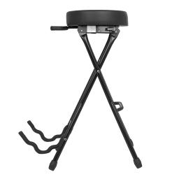 Dobrável Guitarra Stand Holder E Guitarra Assento com Almofada Acolchoada para Acústico Guitarra Baixo Elétrico Peças & Acessórios - Image 5