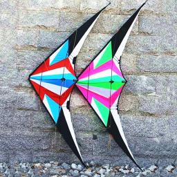 Professional Dual Line Stunt Kites, Flying Power Kites para adultos, linha de cordas, Air Software, 240cm, frete grátis - Image 2