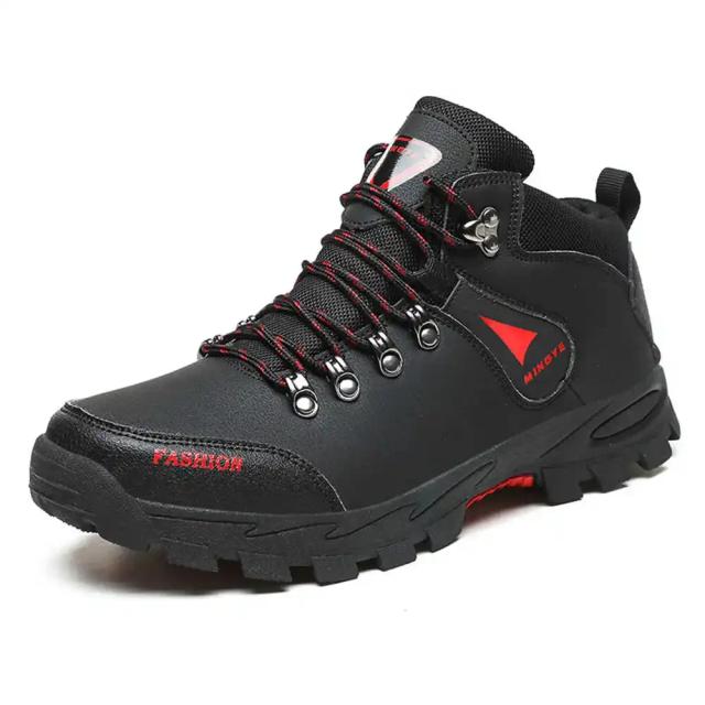 Tênis Masculino de Alta Performance para Caminhadas em Montanha - Cáqui e Cinza, Ideal para Treinamento Esportivo no Verão