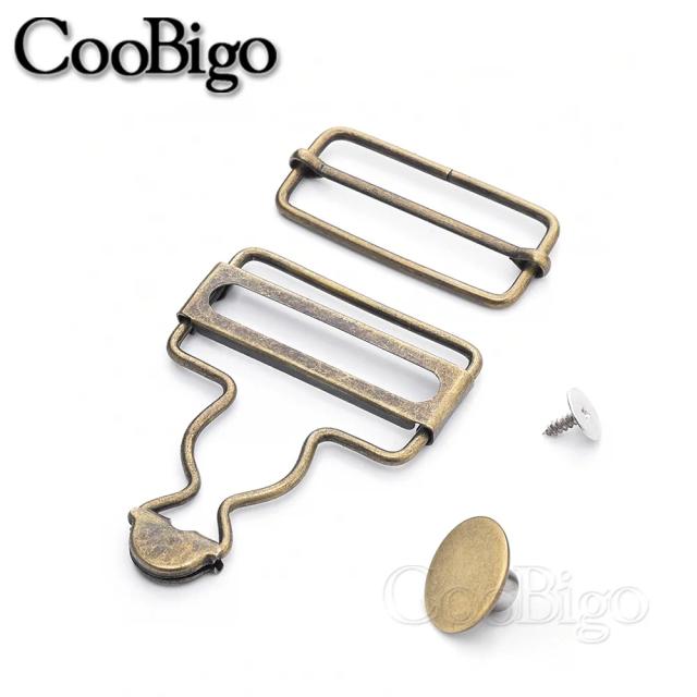 Conjunto de Fivelas para Macacão de Metal - Ajustável e Durável - 6 Peças