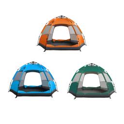 Barraca de acampamento automática, pano Oxford ventilado ao ar livre, Quick Montar tenda para escalada na praia, Family Trips, Trekking - Image 2