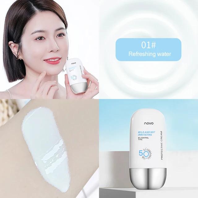 Isolamento e Proteção Leite UV 2 em 1: Protetor Solar Impermeável e À Prova de Suor para Clareamento Facial e Corporal com SPF50