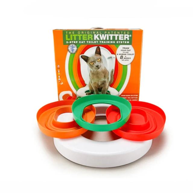 Bandeja de Banheiro e Caixa de Limpeza de Plástico para Treinamento de Animais de Estimação e Gatos