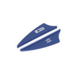 Arco-como seta para diy, 50pcs, acessórios de tiro com arco, escudo, com pena, para caçar e fotografar, 1.75 polegadas - Image 6