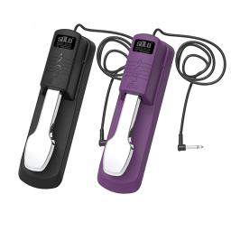 Piano elétrico Sustain Pedal com cabo Piano Teclado Sustain Damper Pedal Sintetizador MIDI para Yamaha Roland Korg Electronic - Image 1