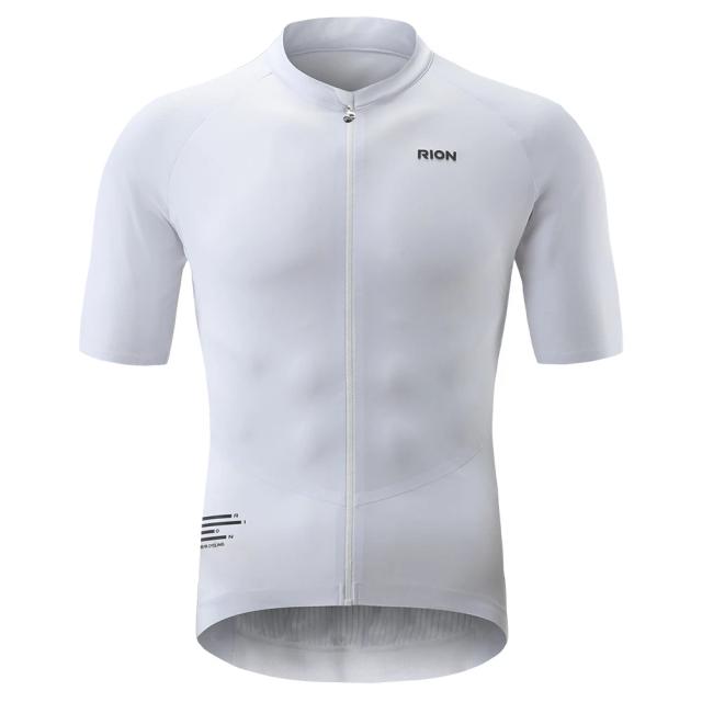 Camiseta de Ciclismo Masculina RION com Proteção UPF 50+, Slim Fit e Design Reflexivo para MTB e Motocross, Ideal para Uniforme Pro Team