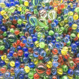 Children's Game Machine Checkers, Yoyo Balls, Contas de Vidro Coloridas, Decoração do Tanque de Peixes, Pinballs, 30Pcs, 1,4 cm - Image 5