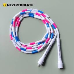 NEVERTOOLATE-pular corda, pular corda, contas cabo, Ben Beads, Freestyle Practice, dados atléticos, miçangas - Image 1