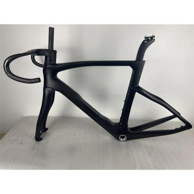 Quadro de Bicicleta de Estrada F16 em Carbono UD T1100 com Guiador Personalizado