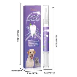 Pet dentes limpeza dente branqueamento caneta, adequado para cães e gatos, remove o mau hálito, Oral Care - Image 6