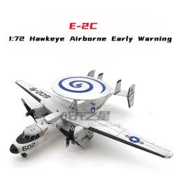 1/72 modelo de avião dos estados unidos E-2C hawkeye aerotransportado aviso precoce modelo de montagem de aeronave brinquedos militares diy - Image 1