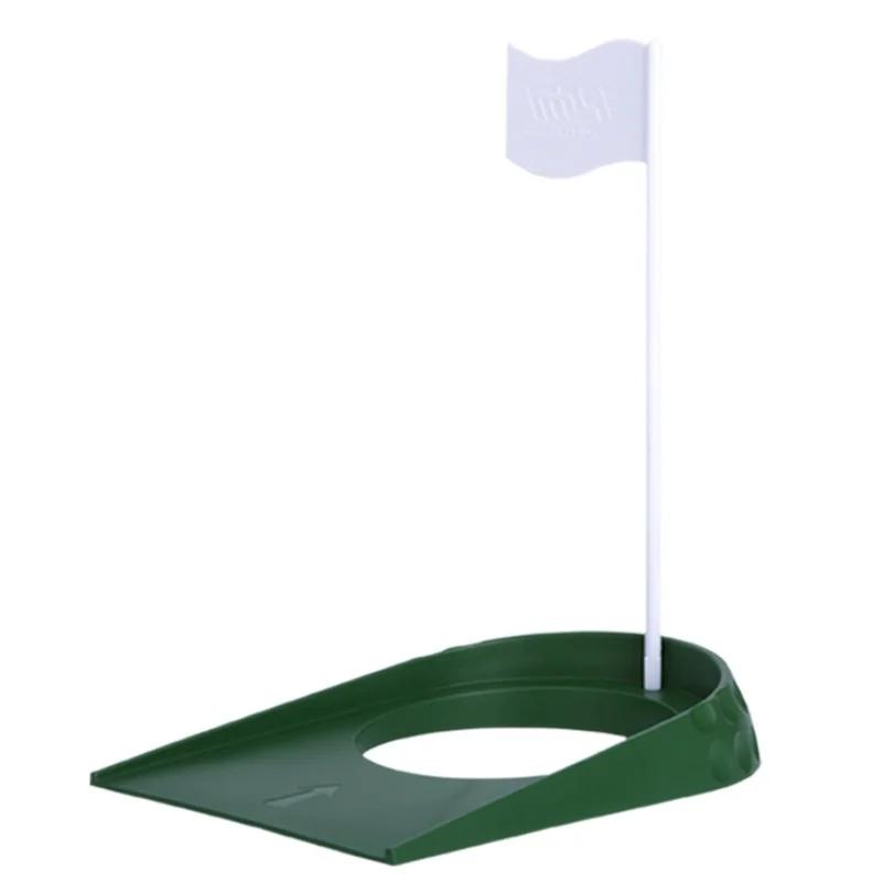 PGM Copo de Golfe Portátil DB013 com Bandeira ABS - Treinador Indoor Putting
