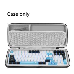 Geekria caso teclado portátil, Shell duro transportando saco, compatível com AULA F99, RK Royal KLUDGE RK100, 100 chaves - Image 1