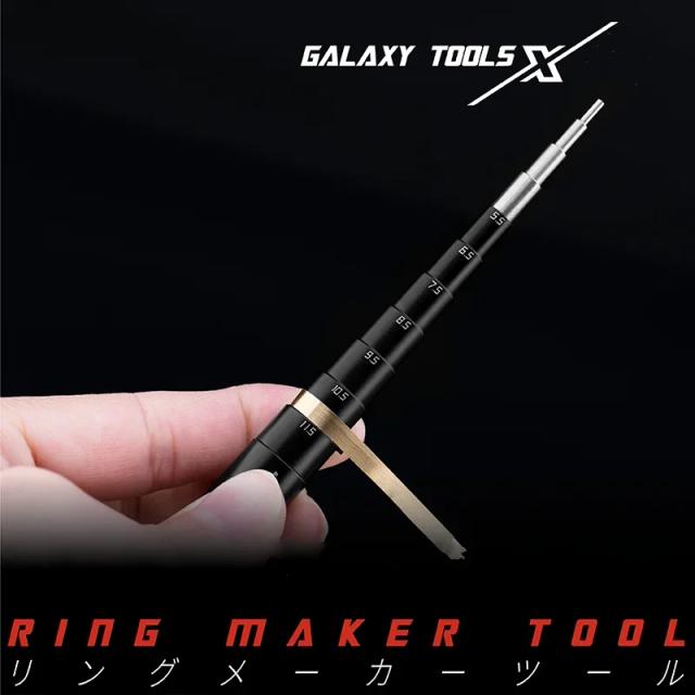 Ferramenta Galáxia T14B01: Enrolador de Fio de Metal e Ring Maker para Modelismo e Projetos DIY