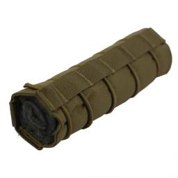 Outdoor Tactical Airsoft Suppressor Cover, Silencer pano protetor, Painel de ferramentas, Muffler Case, Bolsa Bag, Hunting Tube Gear, 18cm - Image 4