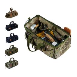 Bolsa de armazenamento de estacas de barraca portátil, barraca de acampamento, bolsa de unhas, suporte de tecido oxford, sacola à prova d'água para pesca, jardim - Image 6