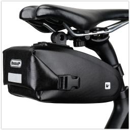 Rhinowalk-Saco De Sela De Bicicleta, 100% Impermeável, Reflexivo Saco Do Assento Traseiro para MTB Road Bike, Acessórios Quadro, 1.2L - Image 2