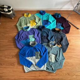 Ao ar livre outono e inverno moda tendência esportes viagens pesca casual masculino e feminino quente semi-zíper pulôver velo hoodie - Image 1