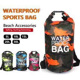 Mochila Desportiva Impermeável, Sacos De Natação, À Deriva, Rafting, Surf, Ginásio, Saco Seco, Acessórios de Praia, 30L, 20L, 15L, 10L - Image 1