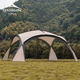 MOUNTAINHIKER-barraca exterior com Windows, barracas da abóbada, luz, luxo, dossel redondo, grande toldo, acampamento 8-10Person - Image 1