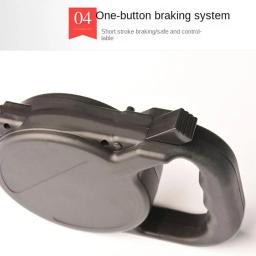 Corda de Tração Retrátil para Animais De Estimação, Longa, Forte, Cão, Gato, Cachorro, Durável, Estendendo Automática, Pista, Extensível, 8m - Image 5