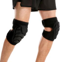 1 Par Joelho Cotovelo Almofadas Esponja Grossa Collisioned Joelheiras para Esportes de Trabalho Basquete Wrestling Futebol Voleibol Corrida Ciclismo - Image 3