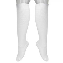 1 Par Esgrima Meias Espessamento Algodão Unisex Meias de Proteção Esgrima para Epee Sabre e Folha Mulheres Homens Branco - Image 2