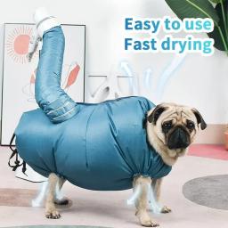 Secador Rápido Portátil De Cabelo para Animais De Estimação, Saco Seco, Dobrável, Beleza, Banho, Caixa De Secagem, Secagem, Sopro, Cão, Gato - Image 1