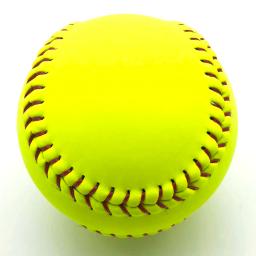 Bola de treinamento softball 12 Polegada tamanho oficial peso esportes prática bola de treinamento não marcado durabe para usar alta qualidade - Image 1