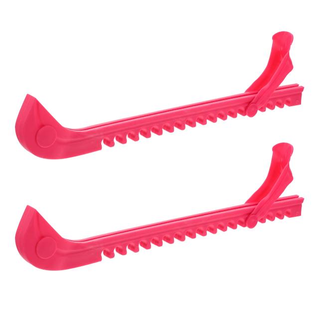 Patins de Gelo Práticos com Lâminas Protetoras para Crianças - Acessórios Essenciais para Patinação Segura e Divertida
