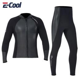 Roupa de mergulho de neoprene masculina calças de surf jaquetas 2mm mergulho subaquático pesca submarina terno kitesurf equipamentos 3m - Image 1