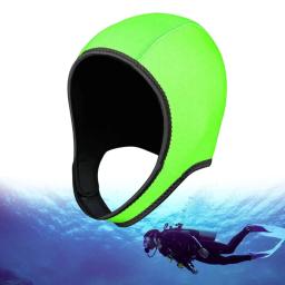 Capô de mergulho com Chin Strap, Neoprene Wetsuit, Touca de natação, Esportes Aquáticos, Surf, Banho, Snorkeling, Caiaque, 3mm - Image 3