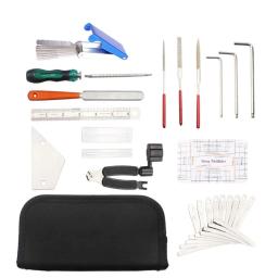 Miwayer-Guitar Repairing Tools Kit, configuração com saco de transporte, presente perfeito para música ou cordas, entusiasta do instrumento, 25pcs - Image 6