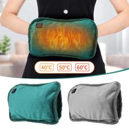 Aquecedor De Mão De Grafeno Elétrico, Travesseiro De Dormir Portátil, Aquecimento De Barriga, Pés Aquecedores, Casa De Escritório, 1Pc - Image 1