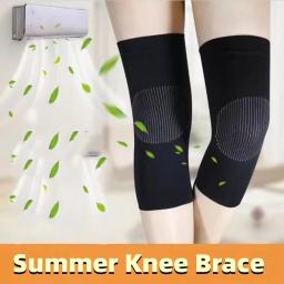 Respirável Macio Esportes Joelheiras, Compressão De Ajoelhamento, Elastic Fitness Brace Manga, Guarda de Apoio, 1pc, Verão - Image 1